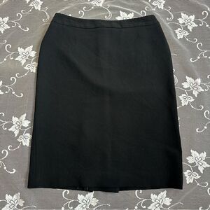 MaxMara Classic Black Pencil Skirt Sz 8